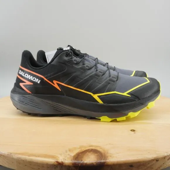 Salomon Thundercross Mens Size 10 Shoes Black Quiet Shade Hiking Trail Outdoor