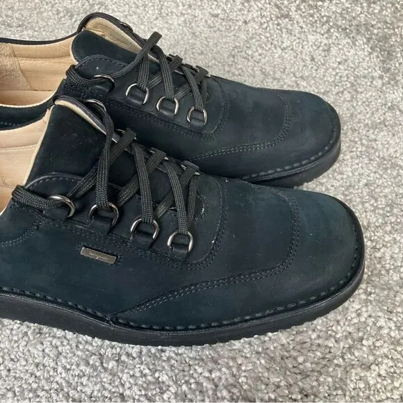 Salvatore Ferragamo Sport Black Suede Sneakers Size 7