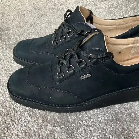 Salvatore Ferragamo Sport Black Suede Sneakers Size 7
