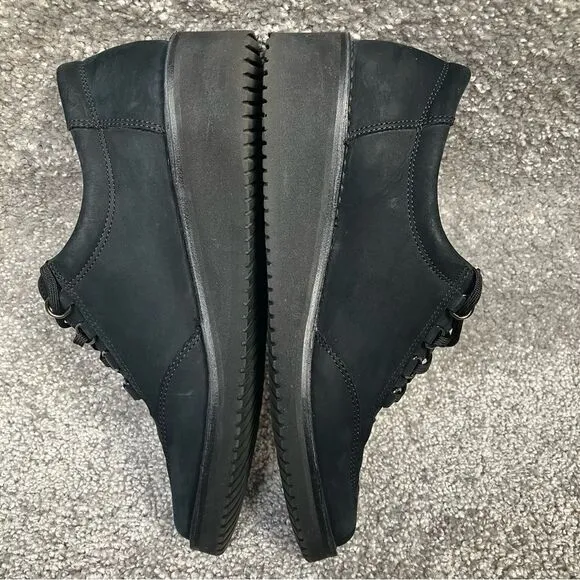 Salvatore Ferragamo Sport Black Suede Sneakers Size 7