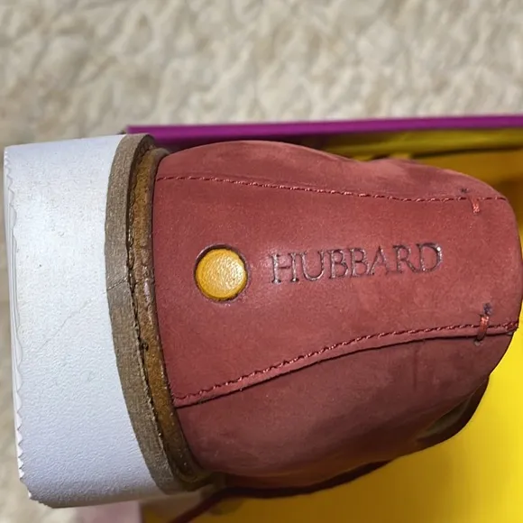 Samuel Hubbard Free Rust Nubuck Oxford Shoe New with no Box Size 7