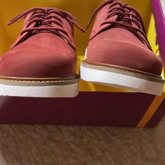 Samuel Hubbard Free Rust Nubuck Oxford Shoe New with no Box Size 7