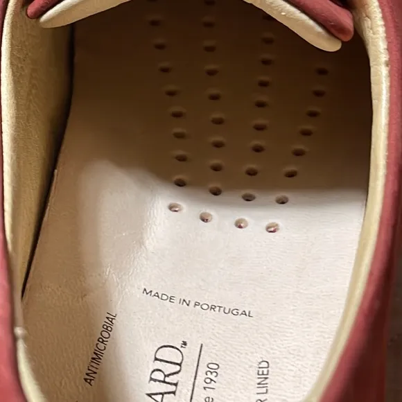 Samuel Hubbard Free Rust Nubuck Oxford Shoe New with no Box Size 7