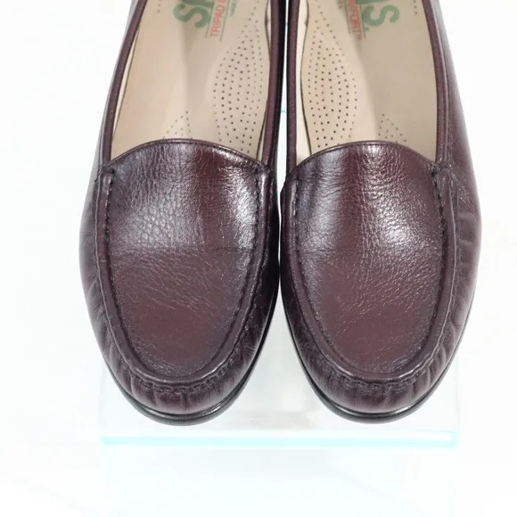 SAS Moccasin Women Loafer Slip on Leather Comfort Shoe 10.5