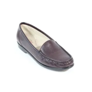 SAS Moccasin Women Loafer Slip on Leather Comfort Shoe 10.5