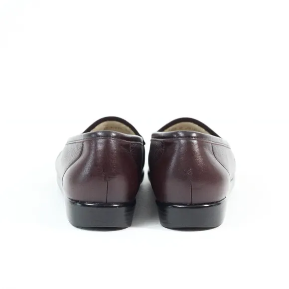SAS Moccasin Women Loafer Slip on Leather Comfort Shoe 10.5