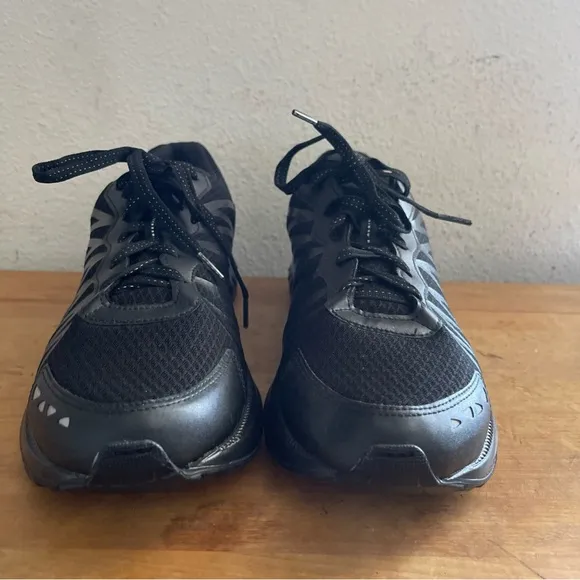 SAS Pursuit Mens Black Running Walking Comfort Shoe Sneakers Sz 12 D New