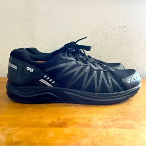SAS Pursuit Mens Black Running Walking Comfort Shoe Sneakers Sz 12 D New