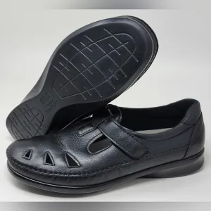 Sas Shoes Roamer Leather Women’s Casual Shoes Low Heel Black Size 9Pre-owned