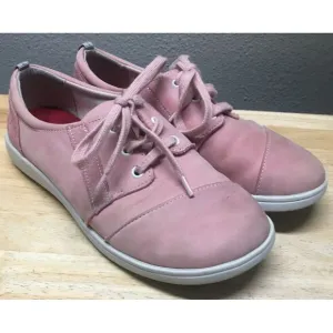 SAS Sporty Sneakers Breast Cancer Awareness Lace‎ Up 6.5 M Pearl Gray Pink