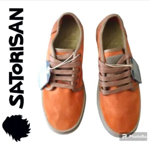 Satorisan Women's Heisei Suede Terracota Shoes. Size 37 US(6-6.5 Women).
