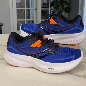 Saucony Kids Running Shoes - Blue and Orange