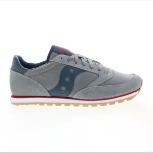 Saucony Originals Jazz Low Pro Men’s Sz 13 Charcoal Gray Red Shoes 2866-133
