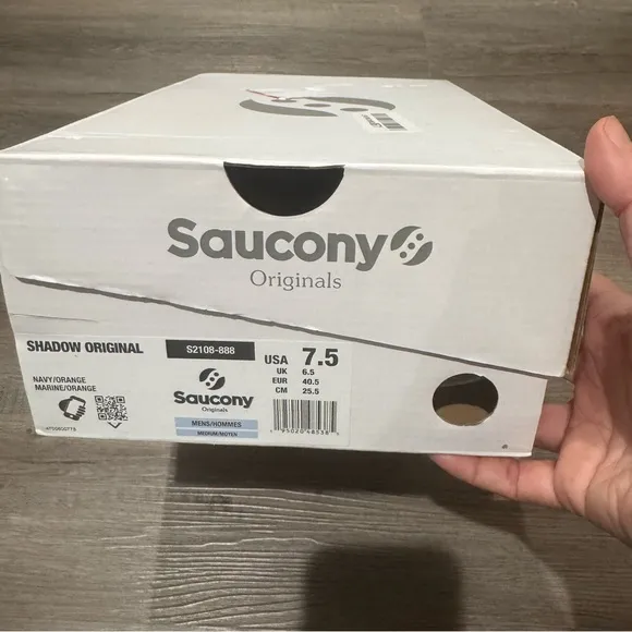 Saucony Shadow Original Orange Athletic Running Sneakers