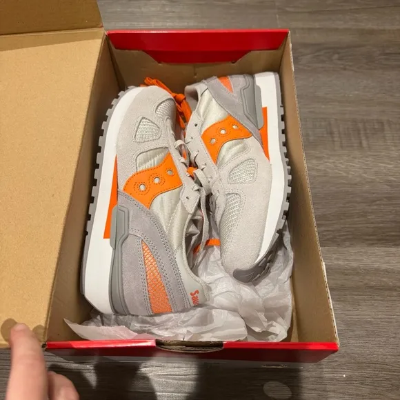 Saucony Shadow Original Orange Athletic Running Sneakers