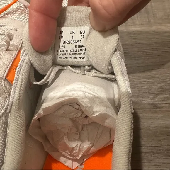 Saucony Shadow Original Orange Athletic Running Sneakers