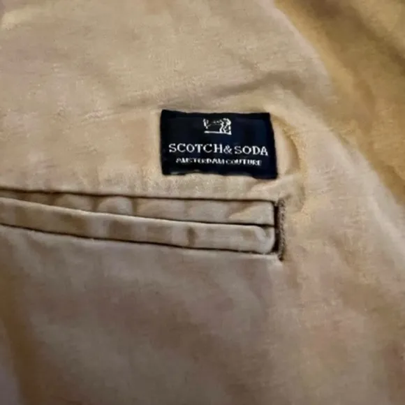 Scotch &amp; Soda Cuffed Khaki Shorts Size 32&quot;​​​​​​​​​​​​​​​​​​​​