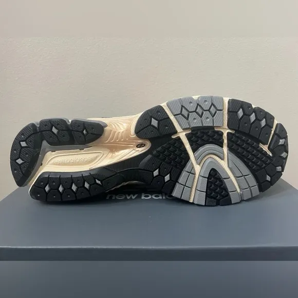Silver and Black Athletic Shoes