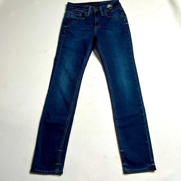 Silver | NWT Suki Curvy Fit Mid Rise Straight Leg Jeans