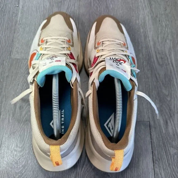 Size 10.5 - Nike Juniper Trail 2 Sanddrift Safety Orange Hiking Sneaker Shoes