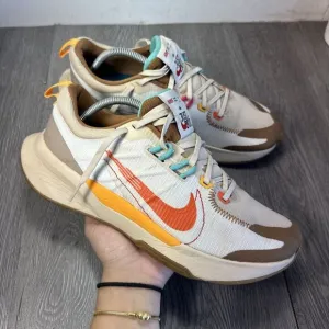 Size 10.5 - Nike Juniper Trail 2 Sanddrift Safety Orange Hiking Sneaker Shoes