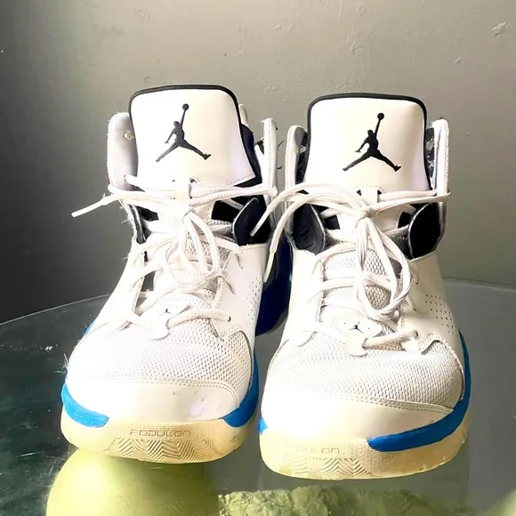 Size 11.5 - Jordan Ace 23 II White Sport Blue