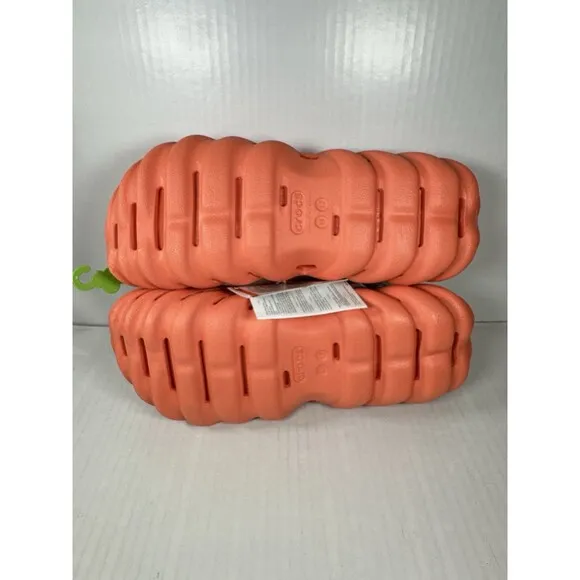 Size 12 Crocs Echo Grapefruit Reflect Backstrap Clog Shoes Comfort Casual Mens