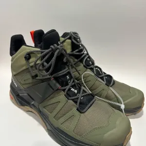 Size 12 Salomon X Ultra 4 Mid Gtx M 417398 shoes green/black/gum
