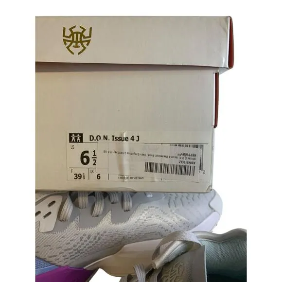 Size 6.5 Big Kids Adidas D.O.N. Issue 4 Basketball Shoes Sneakers HR1785 New