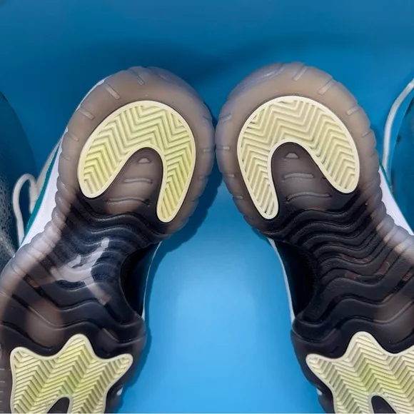 Size 6Y- Jordan 11 Aqua Safari 2014, 580521-143, CLEAN, Preowned, No BOX