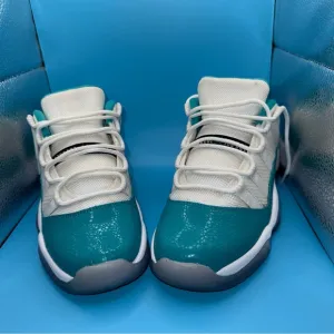 Size 6Y- Jordan 11 Aqua Safari 2014, 580521-143, CLEAN, Preowned, No BOX