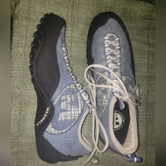 Size 8 Merrell &quot;Splint Rocker Blue&quot; Hiking/Athletic Shoes Mens