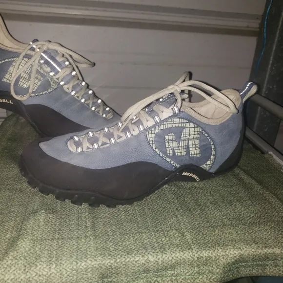 Size 8 Merrell &quot;Splint Rocker Blue&quot; Hiking/Athletic Shoes Mens
