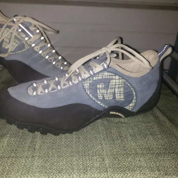 Size 8 Merrell &quot;Splint Rocker Blue&quot; Hiking/Athletic Shoes Mens
