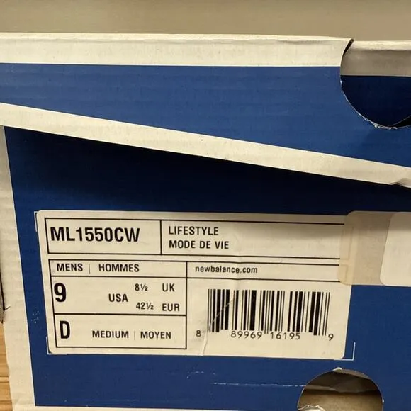 Size 9 - New Balance 1550 Summer