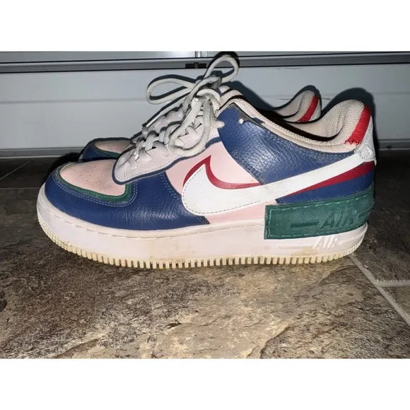 Size 9.5 - Nike Air Force 1 Shadow Mystic Navy W