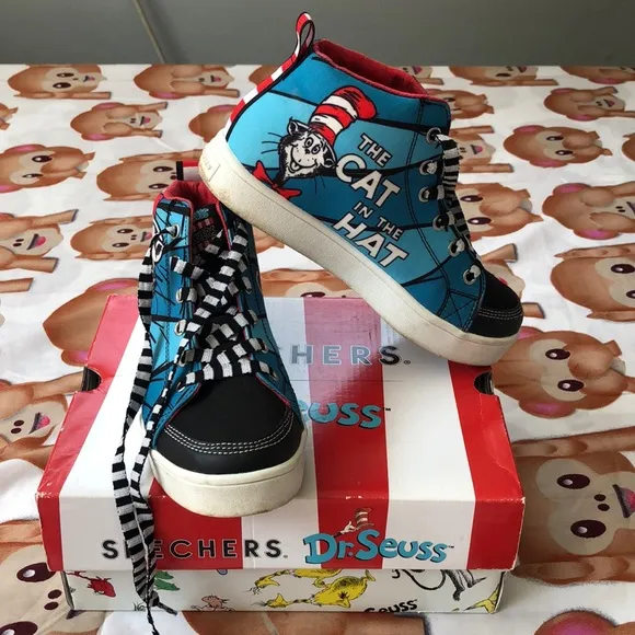 Skecher dr. Seuss sneakers size 1.5 used only one time