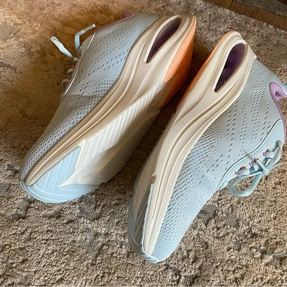 Skechers Blue Skech-Air Meta Aired Out Tennis Shoes Sneakers Lace Up Pastel: 9