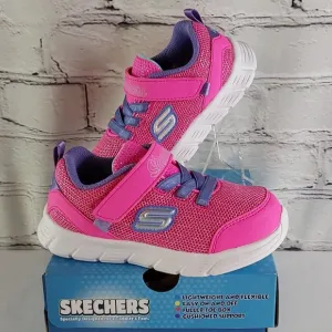 'SKECHERS' COMFY-FLEX  TRAINING SNEAKERS PINK SPARKLE