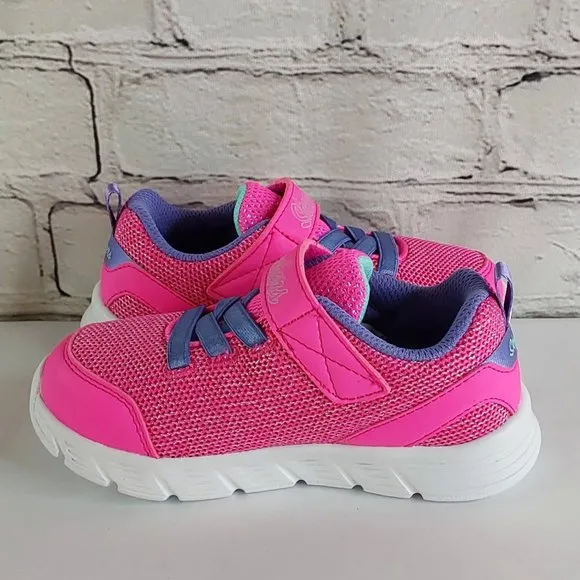 'SKECHERS' COMFY-FLEX  TRAINING SNEAKERS PINK SPARKLE