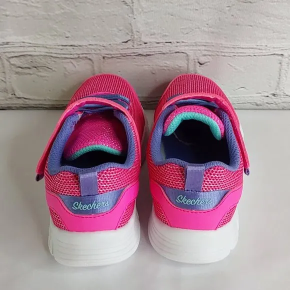 'SKECHERS' COMFY-FLEX  TRAINING SNEAKERS PINK SPARKLE
