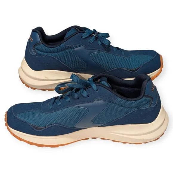 Skechers Court Frenzy Air-Cooled Memory foam Men's Size 11 Navy Blue