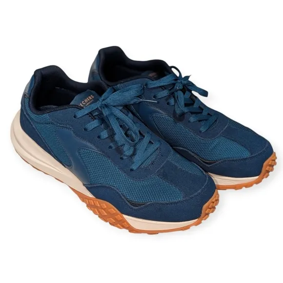 Skechers Court Frenzy Air-Cooled Memory foam Men's Size 11 Navy Blue