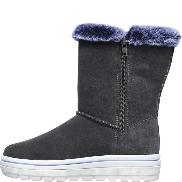Skechers - Girls Street Cleats 2-Drizzly Dream Shoes Color Charcoal Size 2