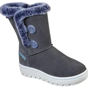 Skechers - Girls Street Cleats 2-Drizzly Dream Shoes Color Charcoal Size 2