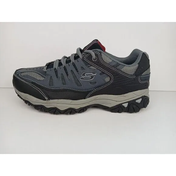 Skechers Men After Burn Memory Fit 50125EWW BLK  Athletic ShoesSneakers Sz 10.5
