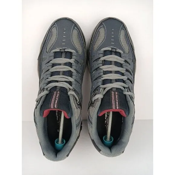 Skechers Men After Burn Memory Fit 50125EWW BLK  Athletic ShoesSneakers Sz 10.5