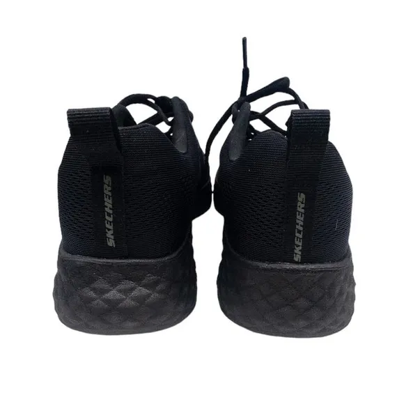 Skechers Men’s Air Cooled Memory Foam Lite-Foam Machine Washable Black Size 8
