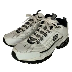 Skechers Mens Energy Afterburn Sneakers Size 12 White Casual Shoes SN 50081