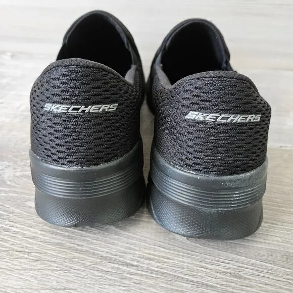 Skechers Mens Relaxed Fit Air-Cooled Memory Foam Shoes 232016 Black Size 10.5
